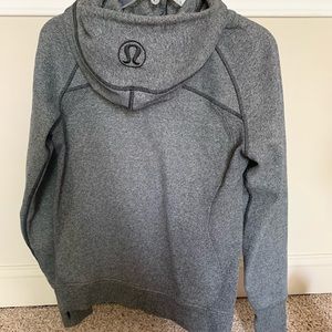 Lululemon Scuba Hoodie 2.0 Heathered Gray Sz 10